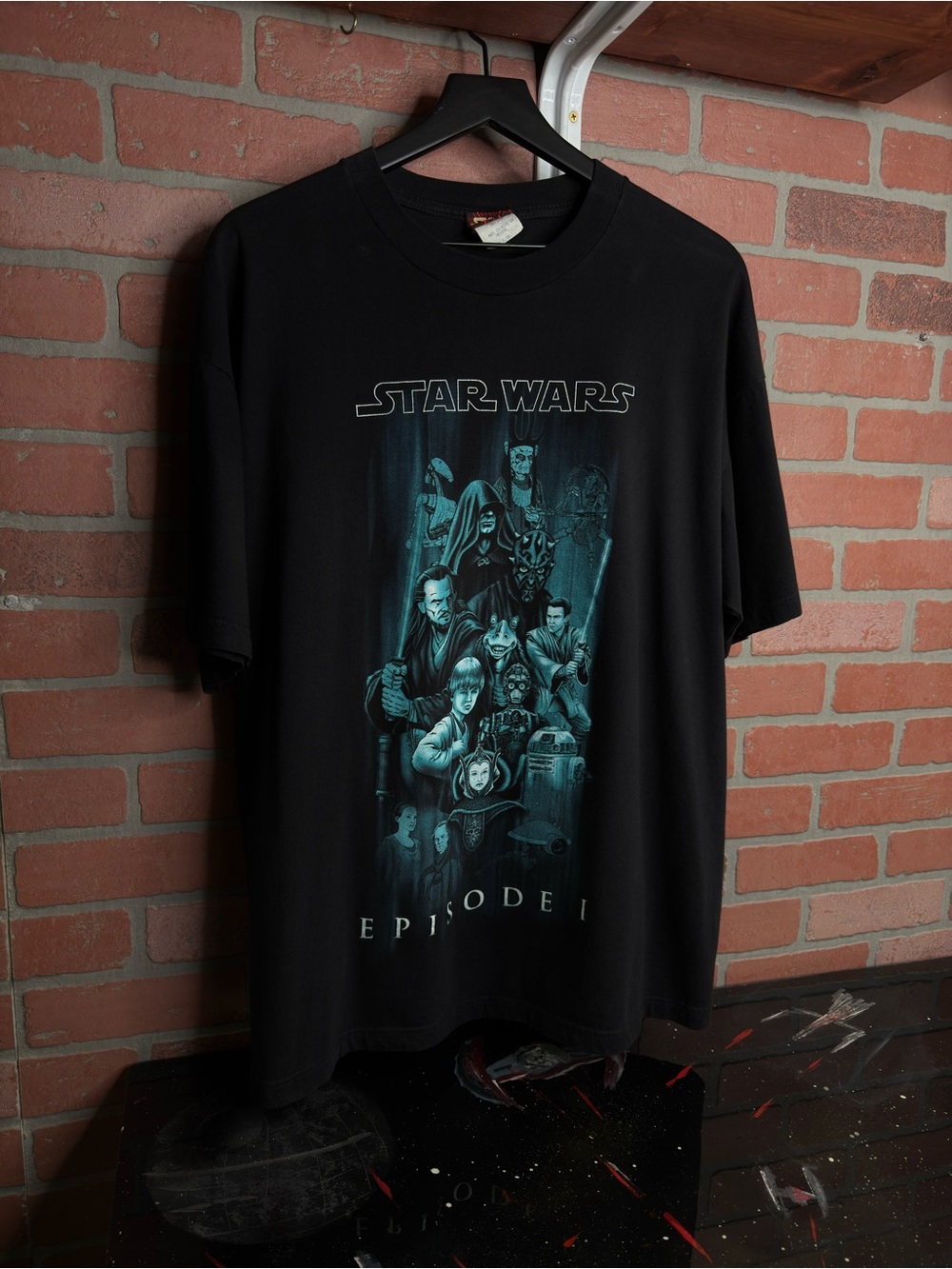 Vintage 90’s Star Wars Hero’s T-Shirt Vtg Movie Promo Tee Size XLarge - Picture 8 of 8